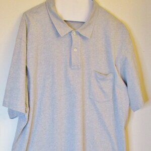 Polo Ralph Lauren Men's Short Sleeve Polo Shirt, Gray, Size XXL